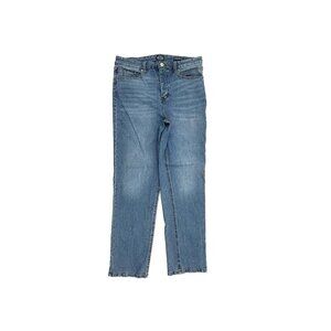 Scoop 90's Slim Straight Women's size 12 Medium Wash Blue Denim jeans